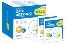 Load image into Gallery viewer, Cath Dressing Poly-O 10cm (1 box/15 pieces)